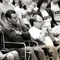 Spordivõistlused Keila-Joal 1984 Ees vasakult Mati Kuuse, Juhan Nurme. Taga vasakult Reet Remmelg, … , Aime Alas, Sirje Sepp, Riin Tammu<br> ELIL arhiiv