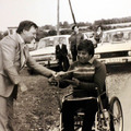Bauskas Lätis 1984 Janis Iluss autasu saamas